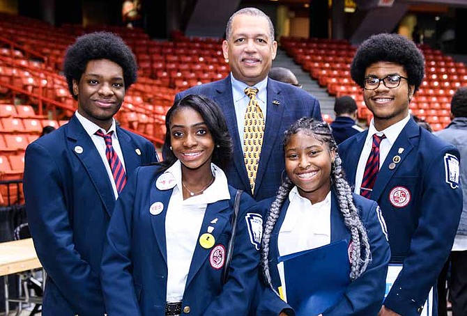 100 Black Men of Chicago recently hosted their 16th Annual Scholarship Fair to expose students and parents to colleges and universities across the county and provide information on how to get into college and how to go about paying for it. Photo Credit: Provided by 100 Black Men of Chicago
