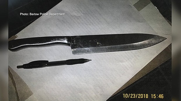 Two girls at a middle school in central Florida were waiting in a bathroom, planning to overpower 15 smaller students, kill them with knives and drink their blood, authorities said Wednesday.