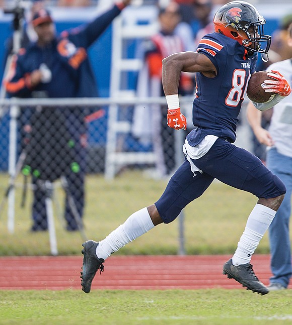 Virginia State University’s homecoming also served as a coming out party for Jemourri La Pierre.