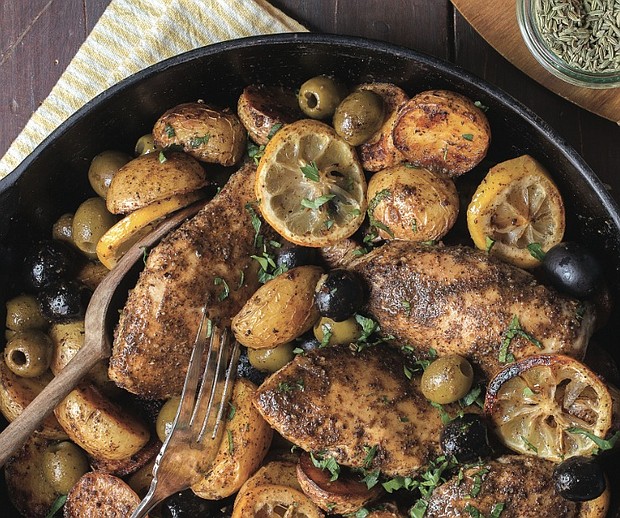 Rustic Chicken with Ripe Olives