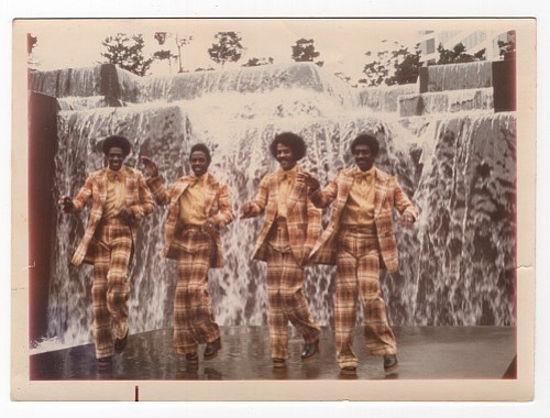 The Beyons at Portland State University Fountain, 1976.