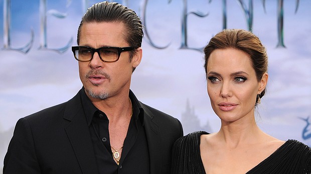 Angelina Jolie and Brad Pitt