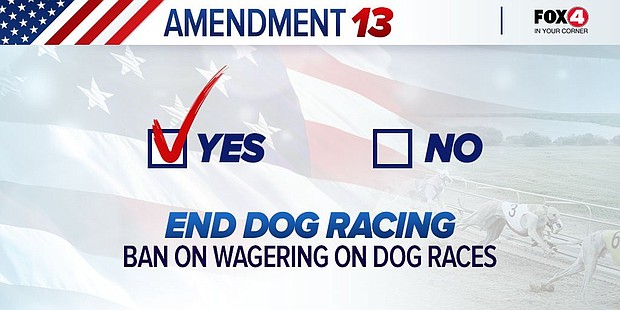 Voters say goodbye to dog racing in Florida.