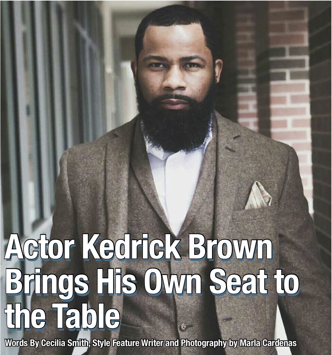 Actor Kedrick Brown Brings His Own Seat to the Table | Houston Style