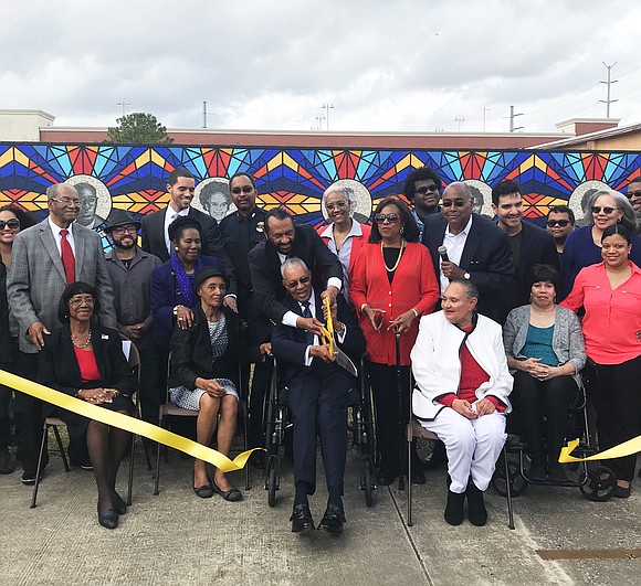 Harris County Commissioner Rodney Ellis, Congresswoman Sheila Jackson Lee, Congressman Al Green and community leaders unveiled the “Sacred Struggles/Vibrant Justice …