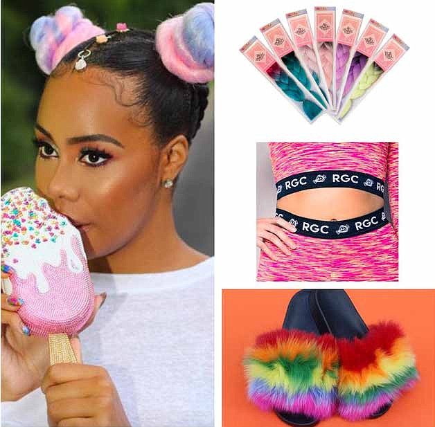 Mieka Joi's Rich Girl Candy fashion line celebrates five years of fashion fun with an abundance of colorful creativity meshing the cultures of electronic dance music and hip hop!