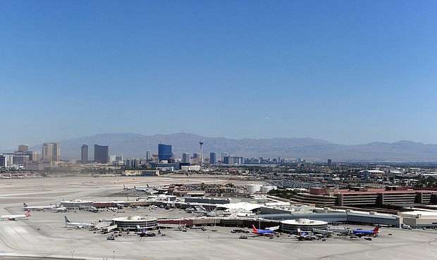Federal authorities are investigating after an air traffic controller on an overnight shift at McCarran International Airport in Las Vegas repeatedly gave incoherent directions and responses to pilots.