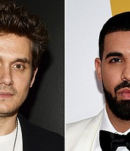 John Mayer said Drake's 30th birthday party left him with a six-day hangover.