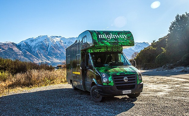 Innovative “Airbnb of RVs” Mighway.com offers renters more flexibility, 24/7 roadside support, price match guarantee, as well as first 100 miles and two generator hours free! (PRNewsfoto/Mighway)