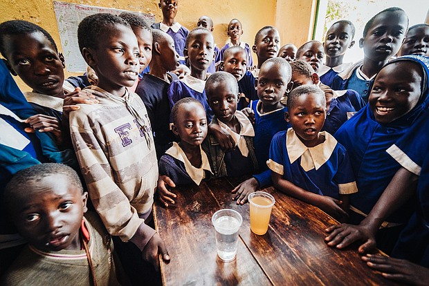 Buying LifeStraw gifts helps provide safe drinking water to children in Kenya