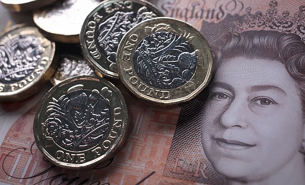 The British pound dropped sharply on Thursday after two key UK government ministers resigned, plunging the Brexit process into deep uncertainty and hiking the risk of a chaotic rupture with the European Union.