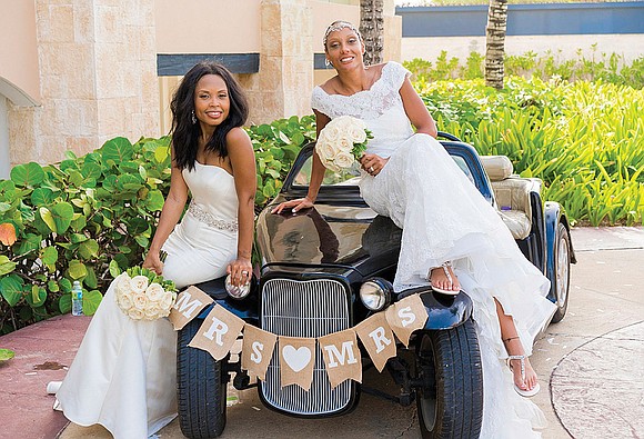 Dr. Sesha Joi Moon and Janice Pritchett of Northern Virginia tied the knot in two ceremonies, including a destination wedding ...