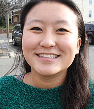 Janice Mun, 18, of Richmond:  “All of the opportunities I have been given this year and being in college.”