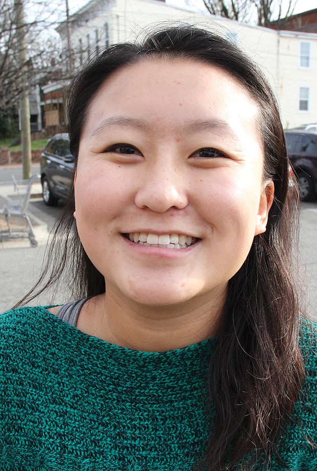 Janice Mun, 18, of Richmond:  “All of the opportunities I have been given this year and being in college.”