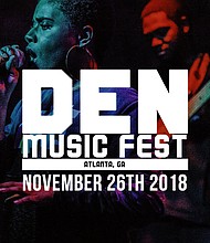 Artist AE The Cool captured. Photo pulled from www.denmusicfest.com