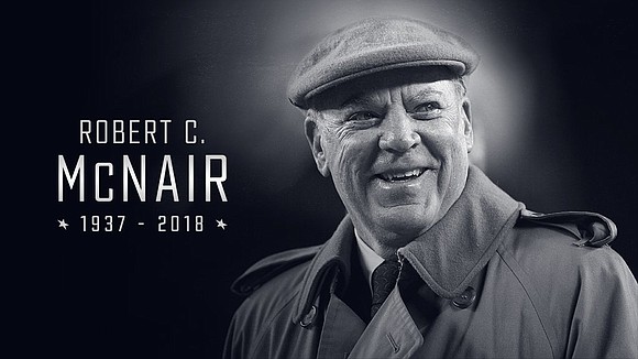 Houston Texans Founder, Senior Chairman and Chief Executive Officer Robert C. McNair passed away on Friday, November 23, 2018 at …