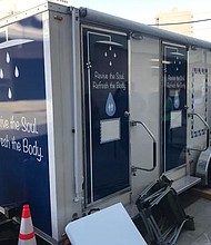 Couple launches new mobile shower service as community service