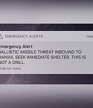 On Saturday, January 13, 2018, an emergency missile alert accidentally went out to everyone in Hawaii, causing mass panic as people thought they were about to die.