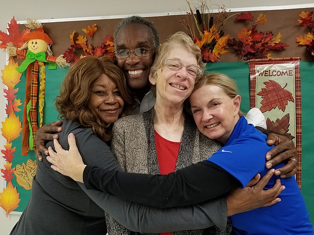 (Left to Right) Barbara Hurd, Victor Keys, Karen Weiskopf and Gaylynn Sanders