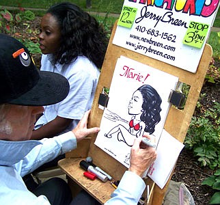Jerry Breen, Caricurist