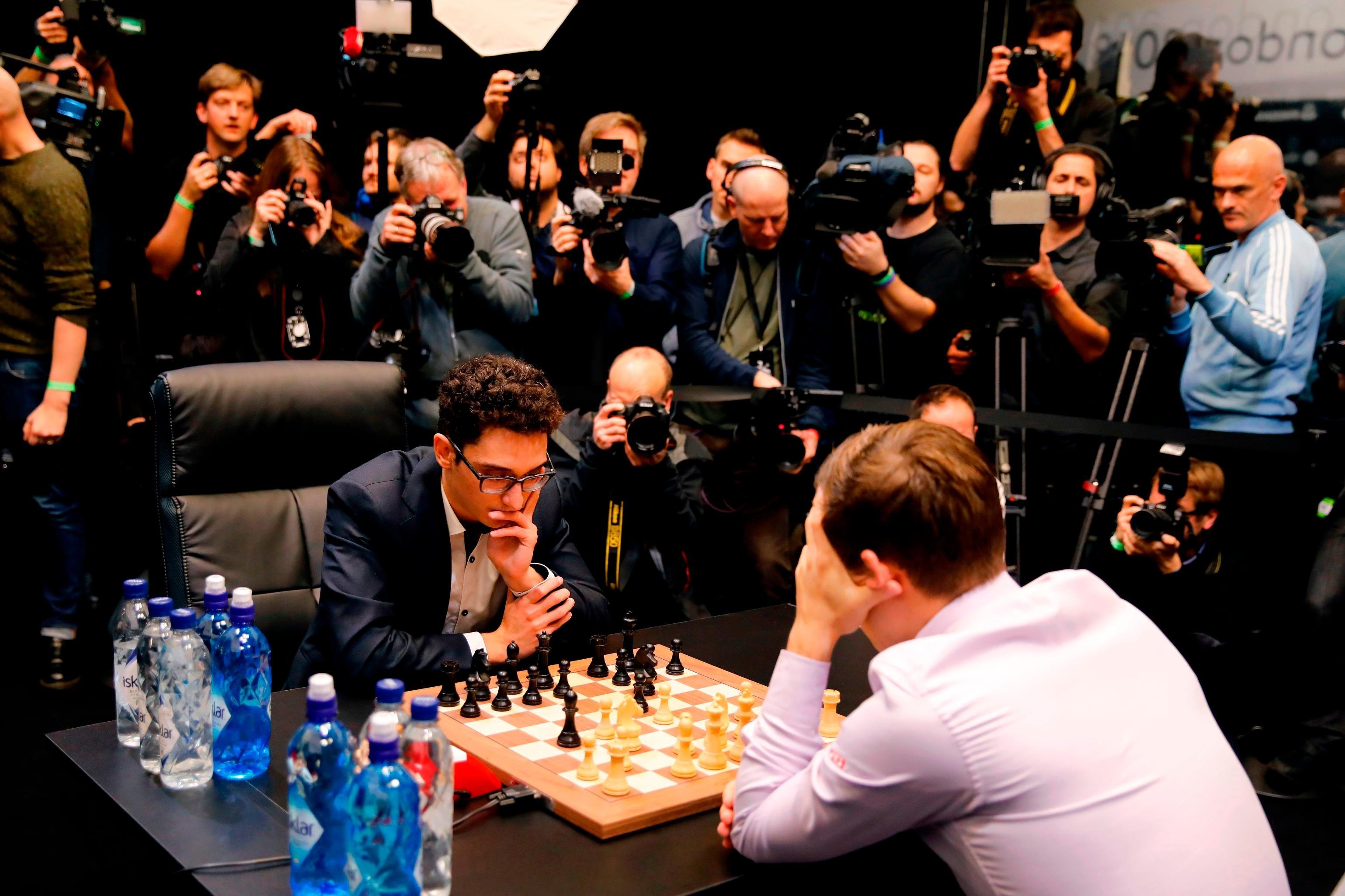 American Fabiano Caruana challenges for World Chess Championship