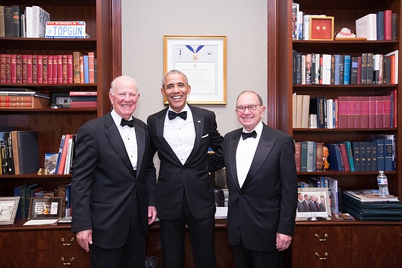 Former President Barack Obama visited Houston last night. He spoke at Rice University’s Baker Institute at an event marking the … Former President Barack Obama visited Houston last night. He spoke at Rice University’s Baker Institute at an event marking the …