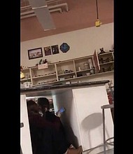High School student Alyson Petrie caught this video in the midst of the 6.6 magnitude earthquake in Anchorage, Alaska. Petrie captured this footage in an art room at Colony High School.