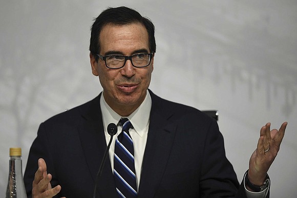 Treasury Secretary Steven Mnuchin on Monday made clear there's only one person leading trade negotiations with China: President Donald Trump.