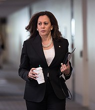 Democratic Sen. Kamala Harris said she will make a decision about a potential 2020 presidential bid during this year's holiday season, Politico reported Sunday.