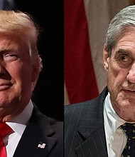 Donald Trump and Robert Mueller