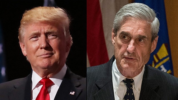 Donald Trump and Robert Mueller