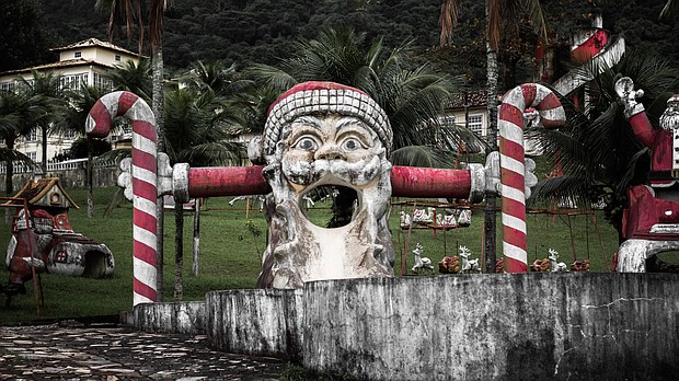 Park Albanoel is an abandoned Santa-themed park in Itaguaí, Brazil.