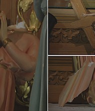 A homeless man is in jail after police say he walked into a Phoenix Church and damaged several century-old statues.