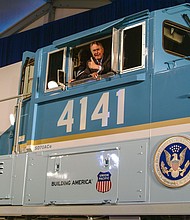 George H.W. Bush will journey to his final resting place on a train whose engine is named for him