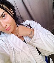 Demi Lovato is slowly inching her way back into the spotlight.