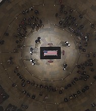 George H.W. Bush's funeral is expected to be attended by 3,000 people, a spokesman for the Washington National Cathedral said Wednesday.