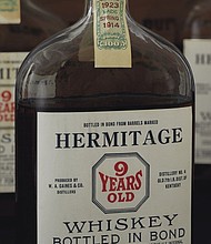 Christies will auction off 40 cases of unopened bonded whiskey bottled between 1908 and the 1930s, including a lot of Hermitage whiskey pints distilled around 1914.