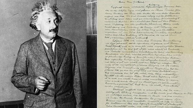 Einstein's 'God letter' sold for close to $2.9 million at auction in New York.