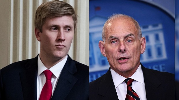 Nick Ayers (L) John Kelly (R)