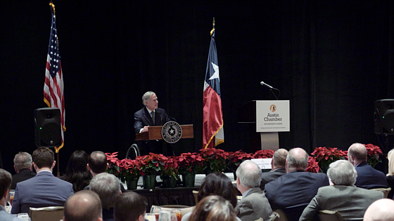 Governor Greg Abbott today delivered remarks to business leaders and investors at the Opportunity Austin Investor's Lunch. The Governor’s speech …