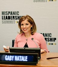 Natale served as special United Nations rapporteur on Latino representation in media