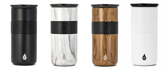 The Elemental Tumbler keeps your beverages warm, even on-the-go! The unique ceramic lid provides an at-home drinking experience no matter …