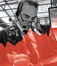 A combination of weak economic reports, more nitpicking of the Federal Reserve by President Trump and troubling corporate news from 3 Dow components led the markets lower again Monday.