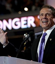 New York Gov. Andrew Cuomo