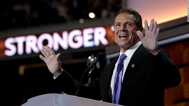 New York Gov. Andrew Cuomo
