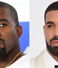 On Thursday, West offered up a barrage of tweets, which at first seemed to point to the beef being settled between the rappers but then pivoted to West accusing Drake of threatening him and his family.

Full credit: Larry Busacca/Getty Images/Jamie McCarthy/Getty Images