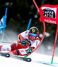 He's already one of the greatest sportsmen of his generation, but Austria's Marcel Hirscher showed no sign of letting up as he raced to a 61st World Cup victory Sunday.