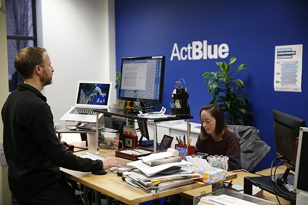 ActBlue moved 1.6 billion dollars to Democratic candidates and causes in the 2018 election.  Now Republicans are racing to catch up.