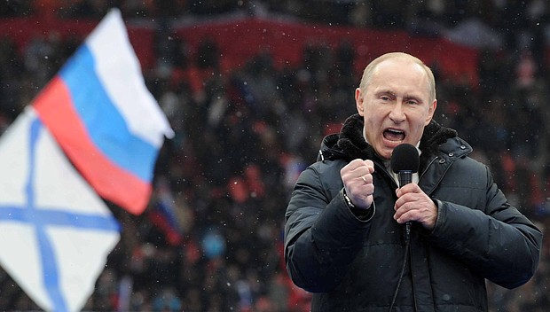 Russian President Vladimir Putin says rap is part of the country's culture and the government must manage it.

FULL CREDIT: Yuri Kadobnov/AFP/Getty Images