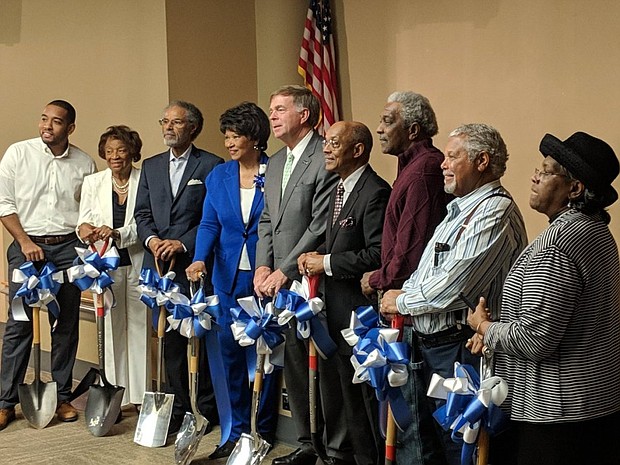City of Huntsville breaks ground on William Hooper Councill High School Memorial Park (photo via Twitter)